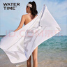 WATERTIME/水川 游泳浴巾速干沙灘巾毛巾浴袍運(yùn)動(dòng)兒童吸水巾男女斗篷巾 曬單實(shí)拍圖