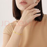 周生生七夕禮物竹節(jié)車花圖案足金手飾 女24218B計(jì)價(jià)17厘米13.45克 曬單實(shí)拍圖