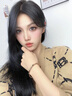 YIZUN. CHOMEL鈦鋼手鐲女高級感輕奢小眾不掉色手飾時(shí)尚飾品七夕情人節禮物 16號 無(wú)鉆 玫 手圍13_15.5cm 曬單實(shí)拍圖