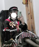 歐維沃全款魔法少女lolita小女巫煉金op洋裝秋冬洛麗塔萬(wàn)圣節服裝 黑色op單件 送領(lǐng)帶徽章 L 135斤以下 曬單實(shí)拍圖