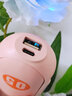 菲德聲 萌寵暖手寶充電暖寶寶迷你電暖寶電熱寶暖手迷你小巧便攜可愛大姨媽神器女朋友老婆閨蜜生日禮物 檸檬黃-肌膚手感石墨烯涂層 標準版(5000mah電池）可做充電寶移動電源 曬單實拍圖