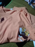 中年媽媽睡衣女夏季短袖七分褲加肥加大碼家居服中老年人套裝 9813 XL(120-140斤) 曬單實(shí)拍圖