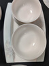 如喜 骨質(zhì)瓷餐具景德鎮(zhèn)碗碟套裝家用組合中式輕奢碗盤套裝精美喬遷禮 月光-70頭 曬單實(shí)拍圖