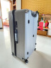 梵地亚行李箱男32英寸大容量超大型拉杆箱大尺寸旅行箱密码箱女皮箱子银 实拍图