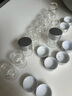 帶蓋透明小玻璃瓶迷你玻璃藥瓶玻璃密封罐藥粉膠囊瓶子s 30×40(15ml)+銀蓋+壓敏墊片（10個(gè)） 曬單實(shí)拍圖