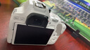 佳能/Canon 200D二代 200D 100D二手單反相機 新手入門半畫幅高清視頻家用旅游相機 200D II+18-55STM 白色套機 準(zhǔn)新 曬單實拍圖