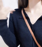ONLY秋季休閑時(shí)尚氣質(zhì)V領(lǐng)修身短款針織衫女|124324011 H1Z 黑色 M 曬單實(shí)拍圖