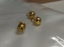 諦靈沙金國(guó)風(fēng)鈴鐺diy編織配件飾品項(xiàng)鏈吊手串配飾 09小鈴鐺 曬單實(shí)拍圖