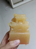 信天游龍頭玉璽擺件印章天然玉石九龍玉璽辦公室中式龍頭大印開業(yè)禮品 5*5印面+證書+雞翅木底座+禮盒 曬單實(shí)拍圖