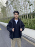 Calvin KleinJeans【戶外防風(fēng)防水】三合一內(nèi)膽登山徒步?jīng)_鋒夾克外套J400483 BEH-太空黑 L 曬單實拍圖