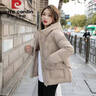 皮爾卡丹冬季新款棉衣女2025年時(shí)尚修身加厚短款棉服韓版休閑百搭棉襖外套 816卡其色 L 110-125斤 曬單實(shí)拍圖
