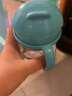 奥秀（OXO）吸管杯儿童学饮水杯带手柄幼儿园宝宝外出便携 150ml 带手柄 蓝色 实拍图