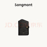 Songmont山下有松循跡系列包包配件設(shè)計(jì)師款復(fù)古植鞣皮護(hù)照夾 護(hù)照夾 煙墨黑 現(xiàn)貨 曬單實(shí)拍圖