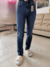 Levi's李維斯冬暖系列24秋季新品女士724高腰直筒牛仔褲 曬單實(shí)拍圖