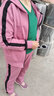 俞兆林（YUZHAOLIN）中年媽媽裝秋裝外套新款休閑服中老年運動服套裝女春秋上衣四件套 YLL2087-霧霾藍【四件套】春秋款 XL 【建議105-120斤左右】 曬單實拍圖