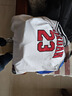Jordan耐克AJ兒童背心 Nike23號(hào)男童籃球服夏季透氣無(wú)袖T恤  純白色 曬單實(shí)拍圖