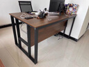 樂(lè )裕軒辦公桌辦公室老板桌現代簡(jiǎn)約帶柜工作臺總裁經(jīng)理主管電腦桌子家用 【加粗加厚鋼架】120灰橡木單桌 曬單實(shí)拍圖