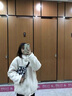 丹珠娜 兩面穿羊羔毛棉服女新款韓版寬松羊羔毛棉襖學(xué)生可愛(ài)甜美森系加厚雙面穿棉衣女 米白色 S 曬單實(shí)拍圖
