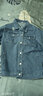 邊七@牛仔夾克男士春秋裝潮流百搭休閑機能外套韓版日系工裝外套 Y8704復古藍修身版 L 曬單實(shí)拍圖