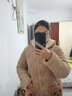 浪莎睡衣女秋冬季三層加厚法蘭絨加絨夾棉襖保暖可外穿帶帽家居服套裝 SDM-翻領(lǐng)8817蝦色 L 曬單實(shí)拍圖