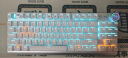 狼蛛（AULA）F3001无线蓝牙有线三模机械键盘 游戏办公无线键盘 背光 87键电脑键盘 银白冰蓝光茶轴 晒单实拍图