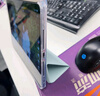 倪爾克【帶筆槽】vivoPad3/3Pro保護套12.1/13英寸vivo平板3電腦保護殼vivoPad 3pro三折疊防摔透明軟殼 白冰藍【氣囊筆槽款】配觸屏筆 vivoPad3【12.1英寸】 曬單實(shí)拍圖