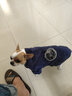 Lanswood 貓咪衣服防掉毛貓衣服冬保暖布偶貓無(wú)毛貓衣服搞笑狗狗寵物衣服 主圖款【復合衛衣】藏青 M (建議5-8斤背長(cháng)30胸圍39-44cm) 曬單實(shí)拍圖
