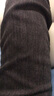 丹貝迪特 加絨牛仔褲女哈倫褲冬季新款高腰寬松直筒加厚羊羔絨老爹褲蘿卜褲 黑色加絨 28（110斤左右） 曬單實拍圖
