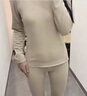 莫代爾黑科技發(fā)熱37度恒溫保暖內衣女超薄無(wú)痕貼身秋衣秋褲情侶套裝男士 [速熱女套裝]3套女膚色 均碼[建議體重80-150斤] 曬單實(shí)拍圖