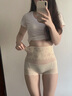 杰麗·莫克（Jerrie Mock）高腰收腹褲提臀褲性感無(wú)痕內(nèi)褲女抗菌安全褲收小肚子三角褲短褲頭 膚色+膚色 【高腰提臀】 2條 M【建議體重80-100斤】 曬單實(shí)拍圖