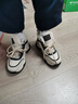 秋冬季新款老爹鞋女學(xué)生運動(dòng)跑步鞋ins韓版高幫增高鞋女款休閑鞋 1303卡其 40 曬單實(shí)拍圖