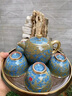 楓嵐苑張金溪茶具鈞御鎏金陶瓷茶具整套高端大師級(jí)功夫茶具家用 蓋碗茶壺大套裝 1件 曬單實(shí)拍圖