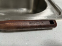 美厨（maxcook）漏勺网漏 304不锈钢线漏滤勺网勺油炸勺捞面条胡桃木勺 MCCU2043 实拍图