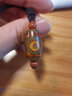 唐瑪龍紋三眼天珠瑪瑙吊墜3眼單珠項鏈男女玉髓配珠散珠桶珠 曬單實(shí)拍圖