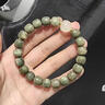 蔓笙海南綠陰皮玉料星月菩提子手串女士單圈繞指柔文玩佛珠盤(pán)玩手鏈男 手串 曬單實(shí)拍圖