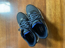 Skechers斯凱奇籃球鞋男童系帶拼接聯(lián)名款橡膠大底防滑大童運動(dòng)鞋406054L 海軍藍色/藍色/NVBL 38 曬單實(shí)拍圖