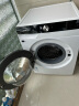 三星（SAMSUNG）10.5公斤全自动滚筒洗衣机洗烘一体机大容量 冷凝烘干蒸汽除菌 泡泡净10公斤洗衣机WD10T504DCE/SC 实拍图