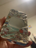 閃曼巴 適用iphone14promax手機殼蘋果13日系可愛KT貓鏡子12卡通11自帶鏡頭膜硅膠套 抱蘋果KT貓-電鍍銀波紋鏡子 iPhone13 曬單實拍圖