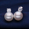 海瞳【高光無(wú)瑕】淡水珍珠耳釘女【妃夢(mèng)】飽滿(mǎn)強光無(wú)核珍珠耳環(huán)耳飾 白色8-9mm幾乎無(wú)瑕【常賣(mài)款】 曬單實(shí)拍圖