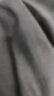 京东京造【抗菌小白T】5A抑菌抗发黄t恤男新疆棉短袖T恤男夏打底T 深灰L 实拍图