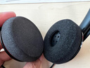 墨頓 通用繽特力C225 320 3225 3210話(huà)務(wù)耳機(jī)海綿套H251 H261耳墊罩捷波朗客服頭戴式電銷(xiāo)外呼話(huà)機(jī)配件 黑色實(shí)心海綿套【10對(duì)裝】 曬單實(shí)拍圖