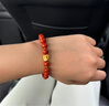 布達拉宮南紅手串六字真言沉香木大鵬鳥(niǎo)紅色瑪瑙手鏈男女士送女友生日禮物 南紅六字真言手串 曬單實(shí)拍圖