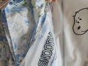 史努比（SNOOPY）童裝兒童連衣裙夏季女童裙子碎花小清新文藝女童夏裝青少年衣服 曬單實拍圖