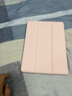 釘蕊適用iPad9保護套10.2英寸2021/20/19新款蘋(píng)果平板電腦第九代8/7代保護殼ipad8/7三折皮套 西柚粉-智能休眠【配觸控筆】  iPad 9/8/7代【10.2英寸】 曬單實(shí)拍圖