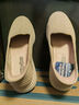 斯凱奇（Skechers）女鞋Slip ins閃穿鞋媽媽鞋低幫鞋淺口一腳蹬運(yùn)動(dòng)鞋136542 灰褐色/TPE 36.5 曬單實(shí)拍圖