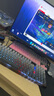 RECCAZR雷咖澤(RECCAZR) R98Pro 下燈位 客制化機(jī)械鍵盤 Gasket結(jié)構(gòu)無線三模熱插拔顯示屏 黑武士【微塵】+顯示屏 糯米軸【靜音軸】 曬單實(shí)拍圖
