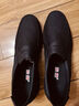 鮟鱇老北京布鞋男爸爸鞋軟底中老年大碼春秋季透氣鞋AK33303 黑色 46  曬單實(shí)拍圖