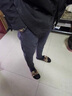 TUCANO;啄木鳥休閑褲男直筒寬松商務(wù)褲子男秋季通勤工裝時(shí)尚修身長褲 3381黑色 31 曬單實(shí)拍圖