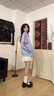 星期六法式瑪麗珍鞋女鞋2025秋夏季厚底增高單鞋黑色粗跟樂(lè )福鞋小皮鞋子 米白 37 曬單實(shí)拍圖