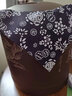 顧師傅宜興紫砂茶葉罐大號七子餅存茶缸密封普洱茶餅儲存罐通用茶葉桶 9餅裝【上下帶】紫泥刻山水 曬單實拍圖